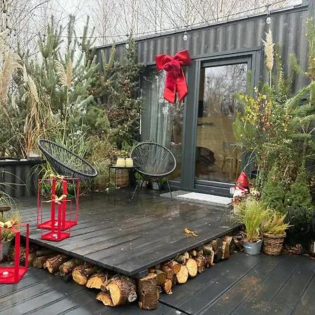 펜션 Totu Tiny House Sauna & Wanna Ogrodowa Dobiesz