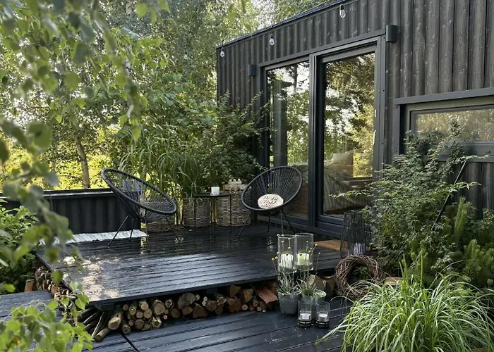 Dom wakacyjny Totu Tiny House Sauna&wanna Ogrodowa Dobiesz