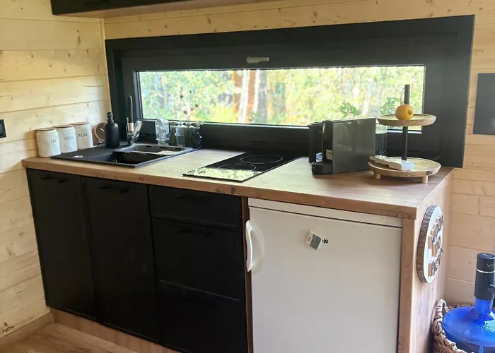 펜션 Totu Tiny House Sauna & Wanna Ogrodowa *