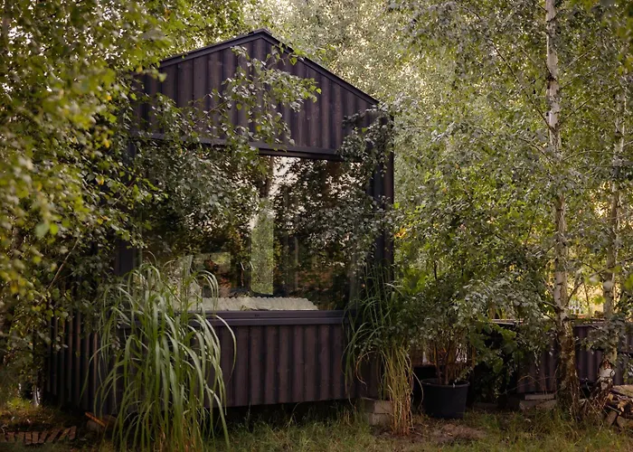 Totu Tiny House Sauna & Wanna Ogrodowa 펜션 *