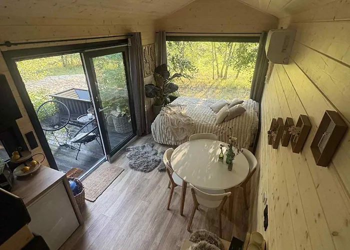 Dom wakacyjny Totu Tiny House Sauna&wanna Ogrodowa *